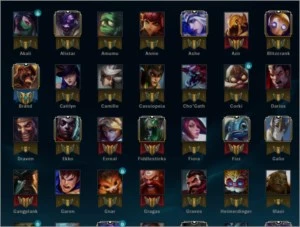 Conta league of legends - 98 skins - nível 65 LOL
