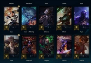 Vendo Conta D4 com lux elementalista com mmr alto - League of Legends LOL