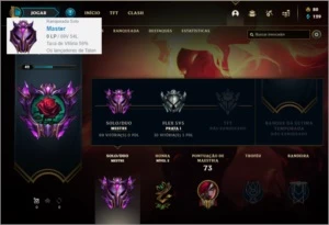 Conta MESTRE com 33 champs e 2 skins - League of Legends LOL