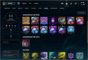Conta MESTRE com 33 champs e 2 skins - League of Legends LOL