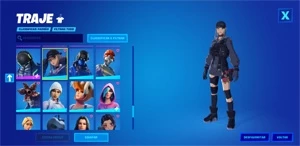 Fornite Com Skin do Galaxy Masculina Super Rara - Fortnite