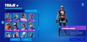 Fornite Com Skin do Galaxy Masculina Super Rara - Fortnite