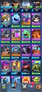 Conta Clash Royale nv 11