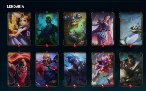 Conta Lol, Ouro 3, 273 Skins - League of Legends