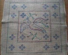 Tela para bordar em juta TJ-36 - 60 x 60 cm - Artesanato e Personalizados