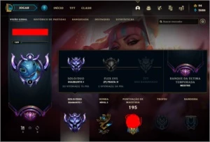 Conta Diamante I 75 PDL - League of Legends LOL