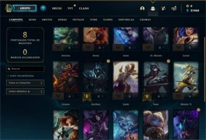 SMURF DIAMANTE 2 COM O WINRATE ALTO - CAINDO COM STREAMERS! - League of Legends LOL