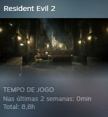Steam com Resident Evil 2 Remake