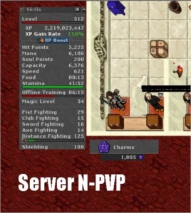 RP 512 SKILL 125 N PVP - Tibia