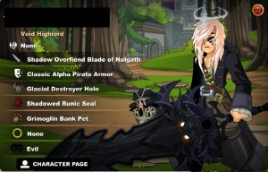 CONTA RARA AQW - 11 Anos - A Conta Mais Top - Adventure Quest World