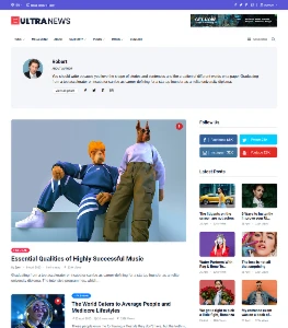 UltraNews - Sistema Multilíngue de Jornal, Blog e Revista em - Outros