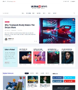 UltraNews - Sistema Multilíngue de Jornal, Blog e Revista em - Outros