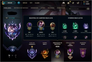 Conta de lol diamante com preço de desapego. - League of Legends