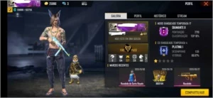 Conta Free Fire Gemada