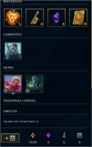 Vendo conta lvl66 OURO I - COM EMAIL - League of Legends LOL