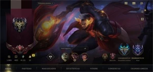 Conta de Wild Rift Diamante - League of Legends: Wild Rift LOL WR