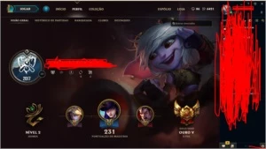 CONTA GOLD V +130 CHAMPS 9 PAG RUNAS - League of Legends LOL