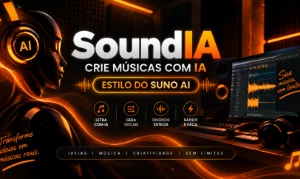 Sound Ia | 30 Dias | Crie Músicas Com Ia | Estilo Do Suno Ai - Assinaturas e Premium