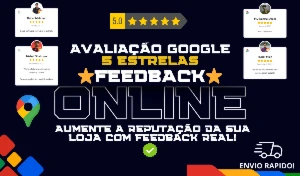 Avalio sua loja no Google - Aumente a confiança!