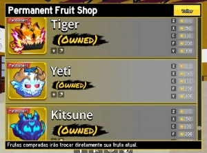 Conta Premium Blox Fruits Todas Perm Raras + 2X Money/Xp - Roblox