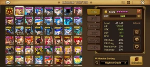 Global Lv50 com Seara + Abellio + Veromos|2 Nat5 + 6★ | A017 - Summoners War