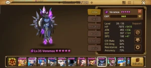 Global Lv50 com Seara + Abellio + Veromos|2 Nat5 + 6★ | A017 - Summoners War