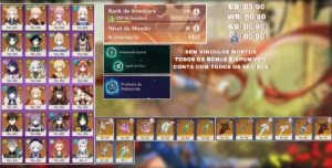 🌸 Conta Genshin Impact Ar 59 End Game 🌸