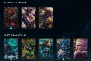 Conta mestre 300 pontos. - League of Legends LOL