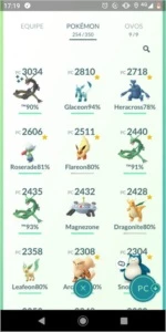 Conta Pokemon Upada - Pokémon