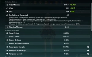 conta ar 55 ayaka main dps - Genshin Impact
