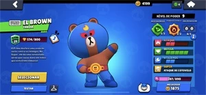 Conta ultra rara brawl Stars season 1