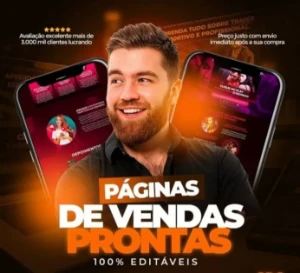 Páginas De Vendas Prontas - 600 Modelos De Páginas De Vendas - Outros