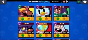 CONTA BRAWL STARS 21K QUASE FULL