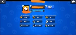 CONTA BRAWL STARS 21K QUASE FULL