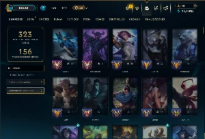 Prata 3 com TODOS os Champs e 101 Skins  ( MID / JG / TOP ) - League of Legends LOL