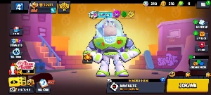 Conta de brawl barata com muitas skins top e brawl pass - Brawl Stars