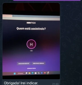 Vendas Hbo Max Entre No Link - Redes Sociais