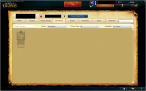 Conta League of Legends GOLD 1 TODOS CHAMPIONS LOL
