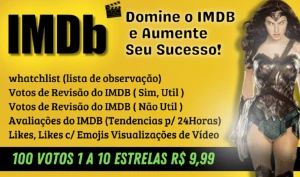 Transforme sua Avaliação IMDB em Ouro,Domine e Aumente Seu S - Outros