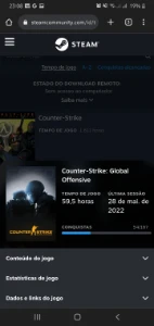 Conta CSGO prime - Counter Strike