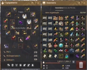 Conta Black desert