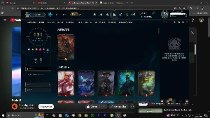 Conta League of Legends Nivel 300 muitas skins LOL