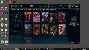 Conta League of Legends Nivel 300 muitas skins LOL