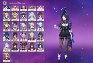 Conta Genshin 24 "5 Estrelas" - Genshin Impact