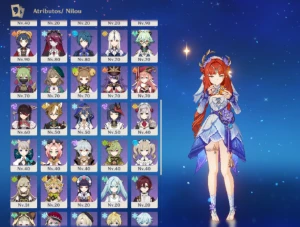 Conta Genshin 24 "5 Estrelas" - Genshin Impact