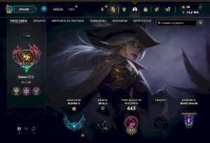 Conta Platina 4 - League of Legends LOL