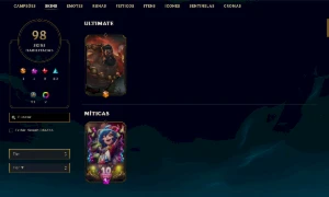 Conta Platina 4 - League of Legends LOL
