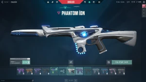 Valorant várias skins antigas, glitchpop e outras.