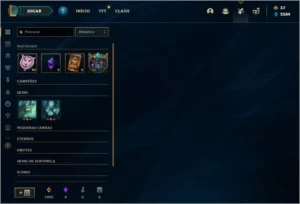 CONTA LEAGUE OF LEGENDS PLATINA 4 MMR BOM LOL