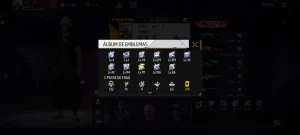 Conta rara com 11 passes no total - Free Fire